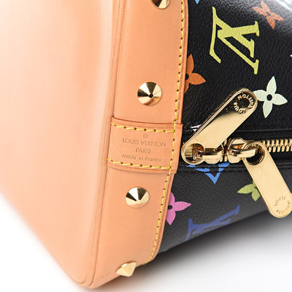 Louis Vuitton Monogram Multicolor Alma Black 5 of 12