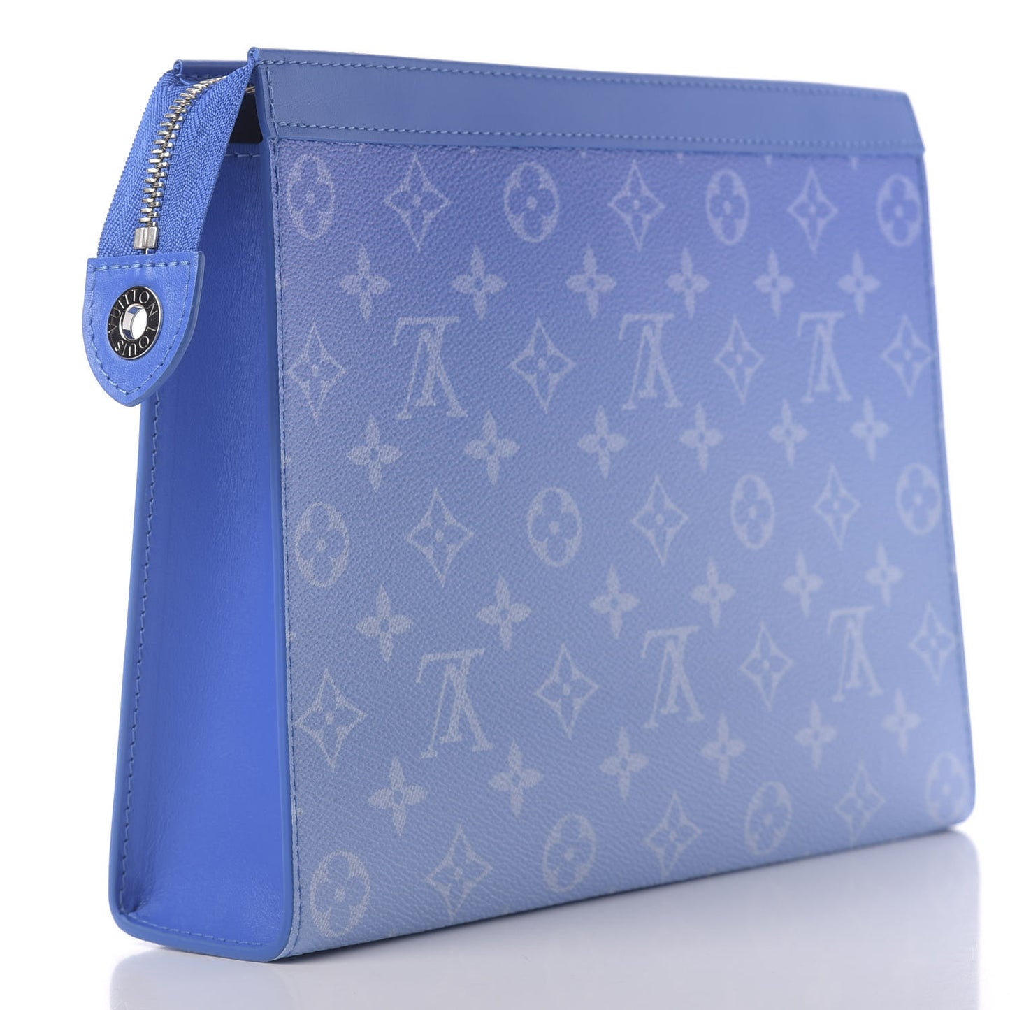 Monogram Clouds Pochette Voyage MM A4 Blue