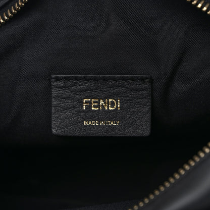 Fendi Vitello Century Bi-Color FF 1974 Embossed Mini Camera Case Maya Black 6 of 9