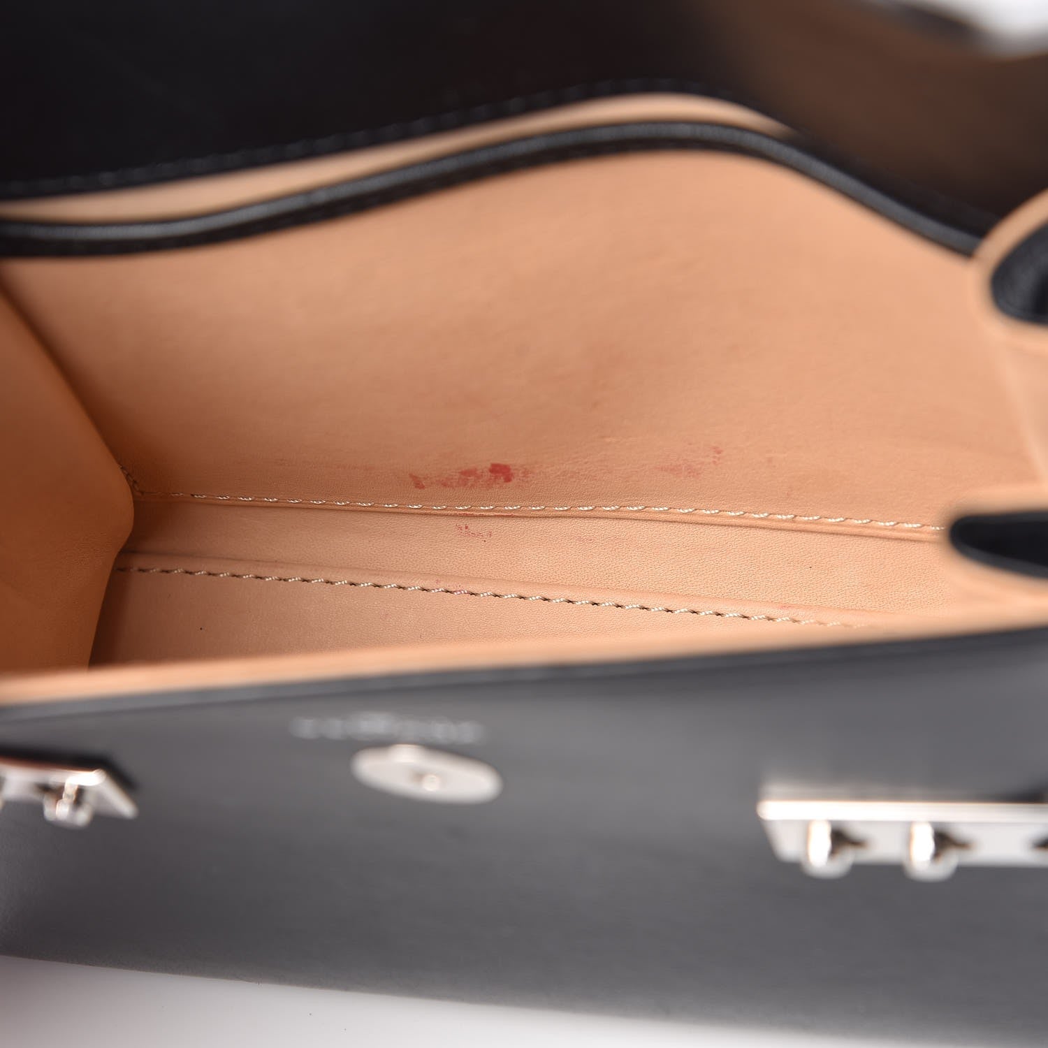 Delvaux Smooth Calfskin Micro Tempete Satchel Black 7 of 10