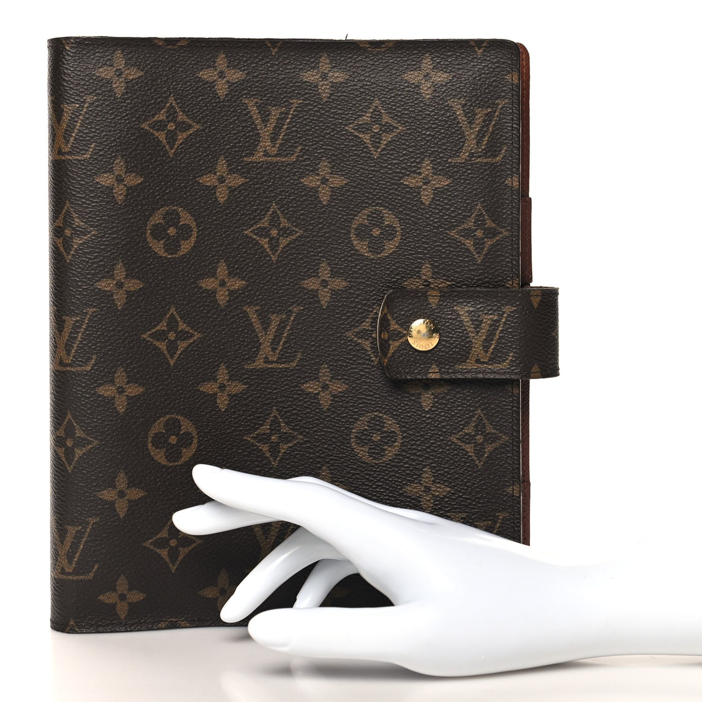 Monogram Large Ring Agenda Cover