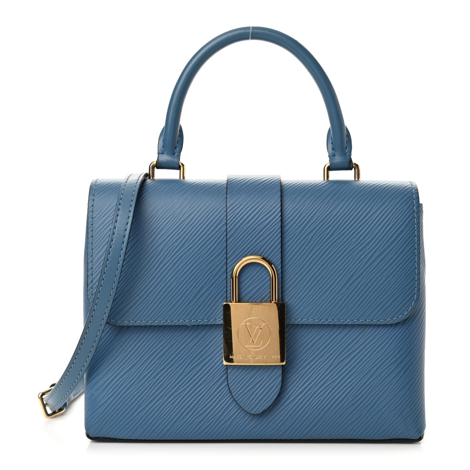Louis Vuitton Epi Locky BB Blue Jean 1 of 10