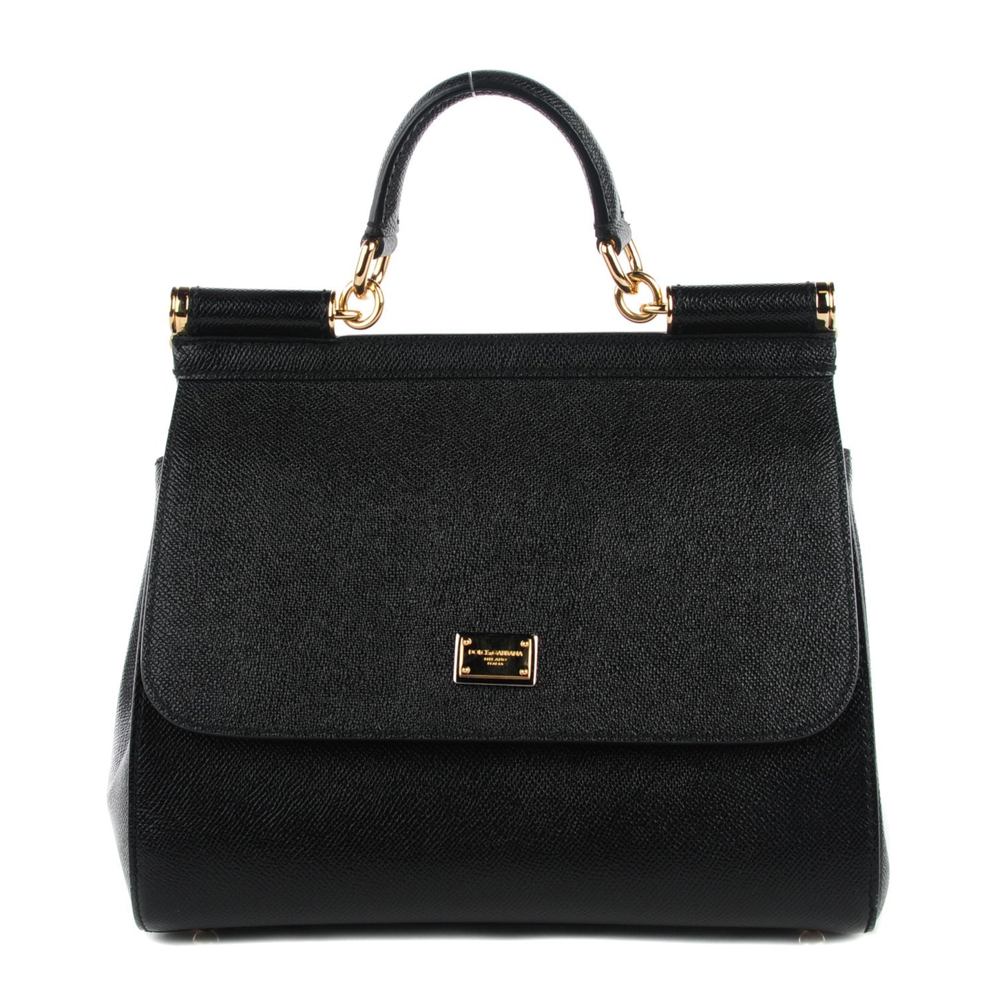 Dauphine Medium Miss Sicily Satchel Black