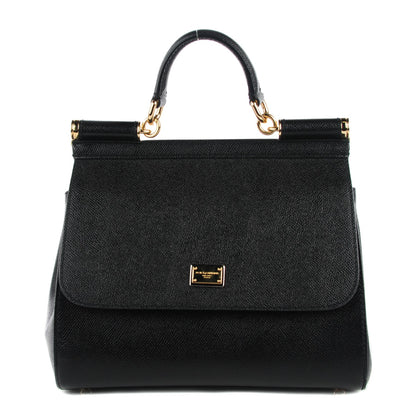 Dolce & Gabbana Dauphine Medium Miss Sicily Satchel Black 1 of 8