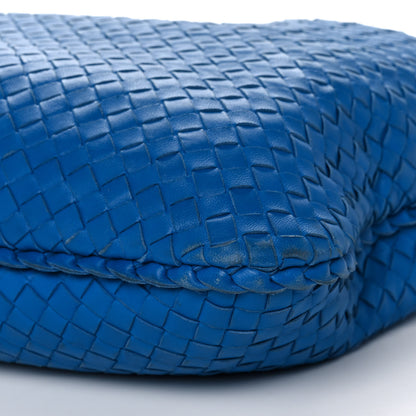 Bottega Veneta Nappa Intrecciato Large Veneta Hobo Signal Blue 8 of 14