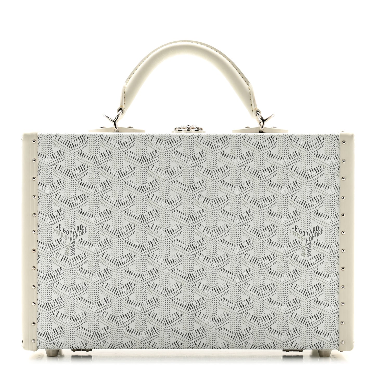 Goyardine Grand Hotel Trunk White