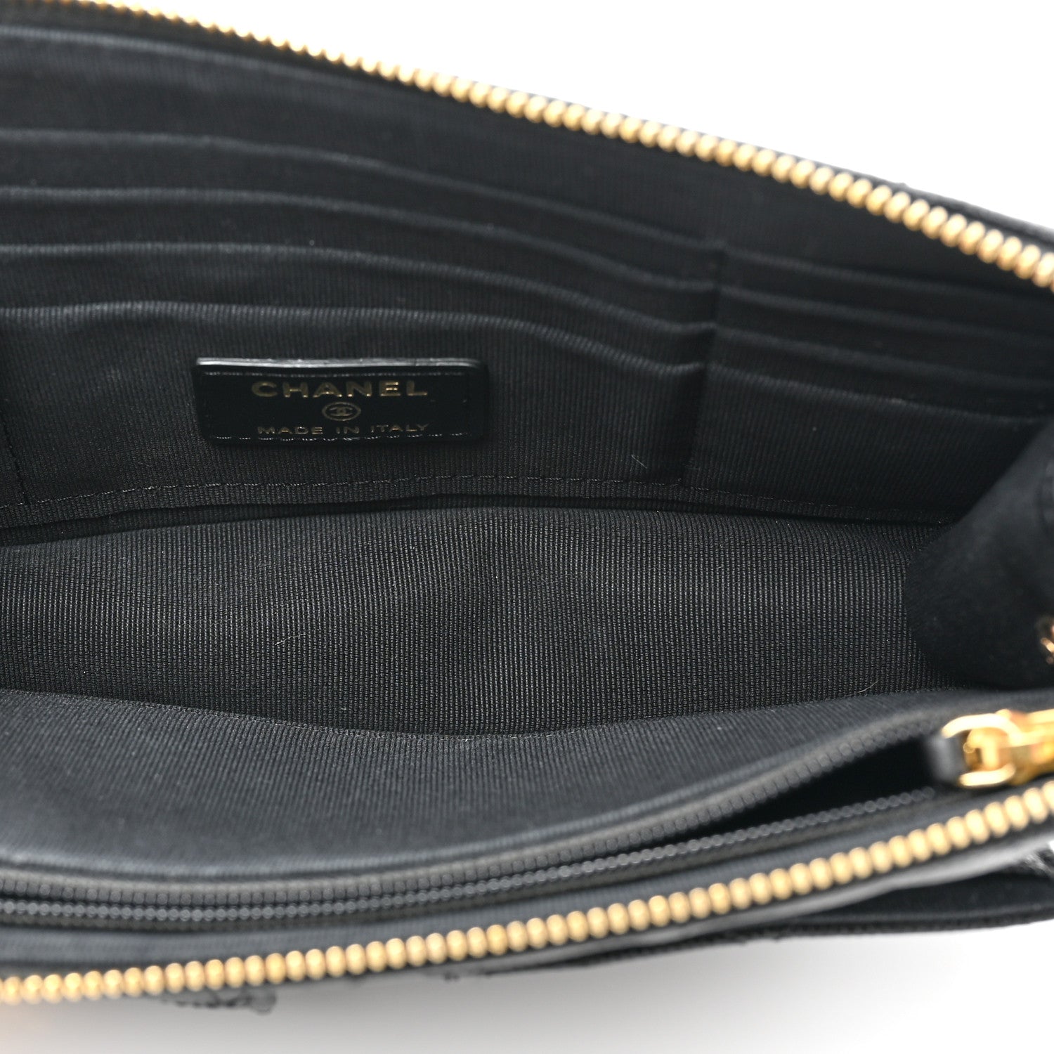 Chanel Caviar Quilted Polly Pocket Pouch Black 5 of 9