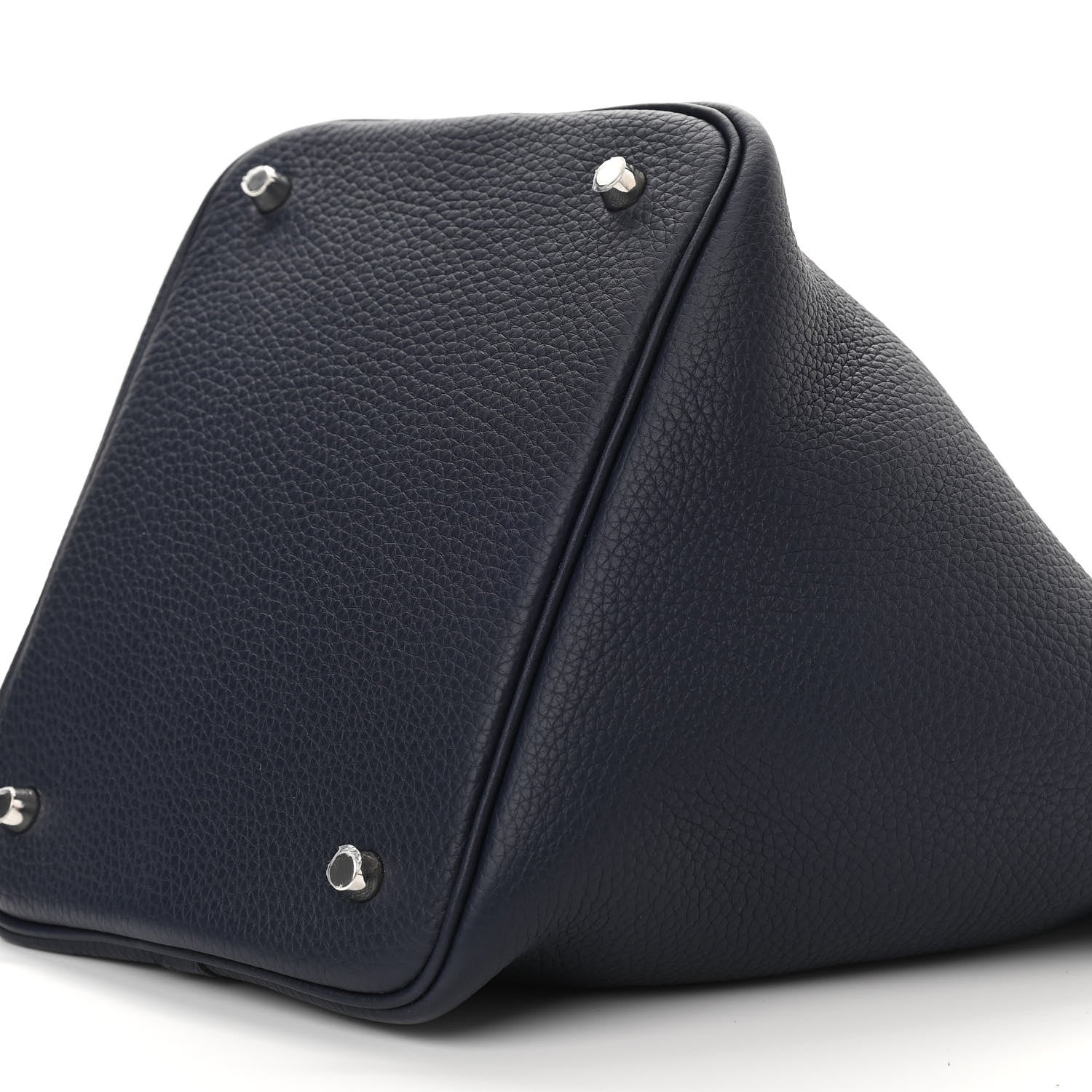 Hermes Taurillon Clemence Picotin Lock 22 MM Bleu Nuit 9 of 10