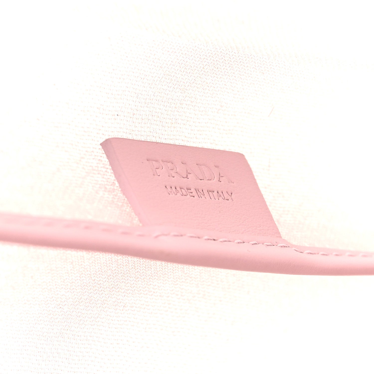 Prada Sequin Mesh Small Tote Bag Pink 7 of 12