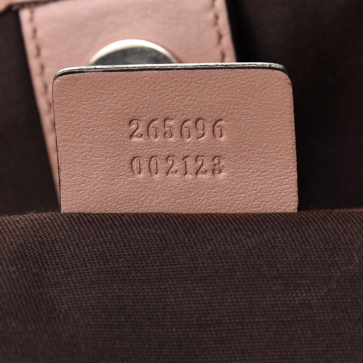 Gucci Guccissima Vitello Tender Large Joy Tote Winter Rose 6 of 10