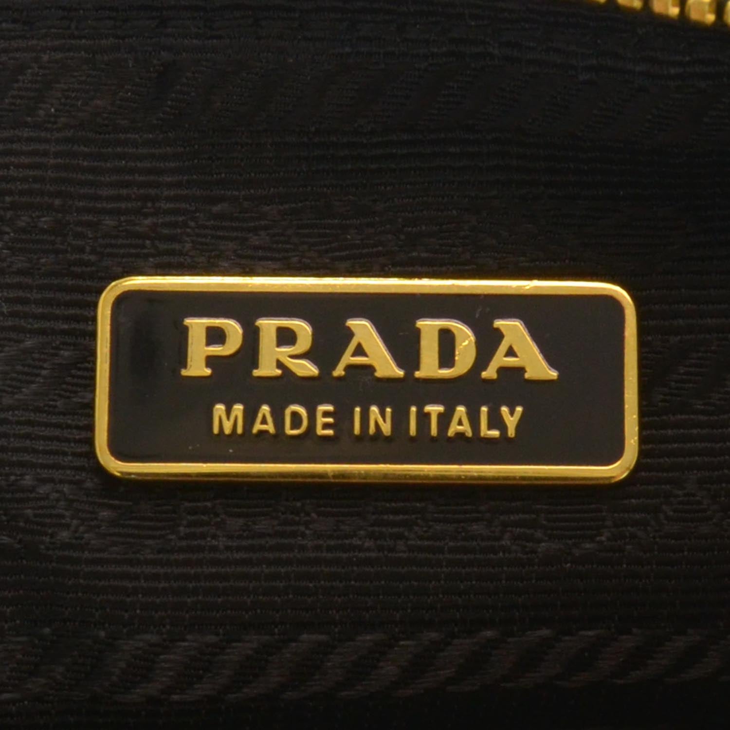 Prada Nappa Gaufre Pouch Nero Black 5 of 6