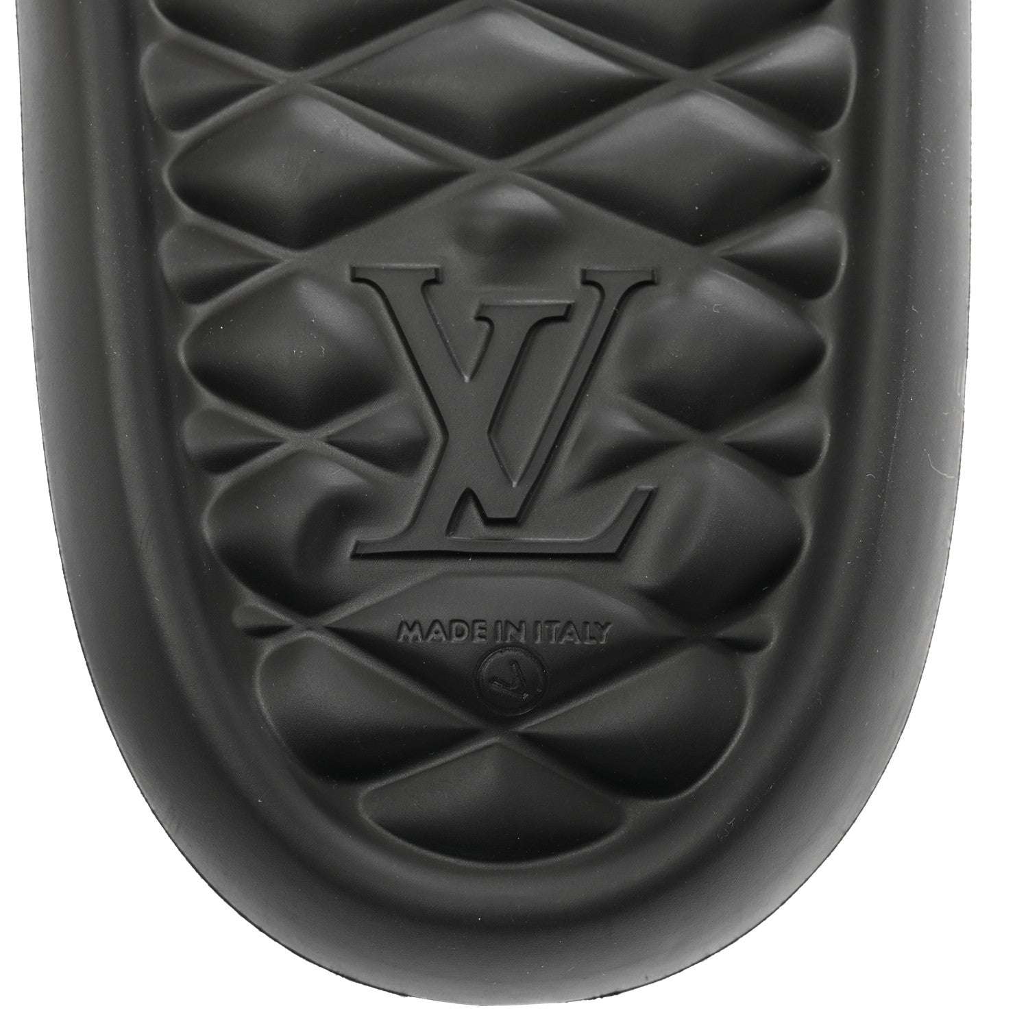 Louis Vuitton Rubber Monogram Mens Waterfront Mules 10 Macassar 7 of 7