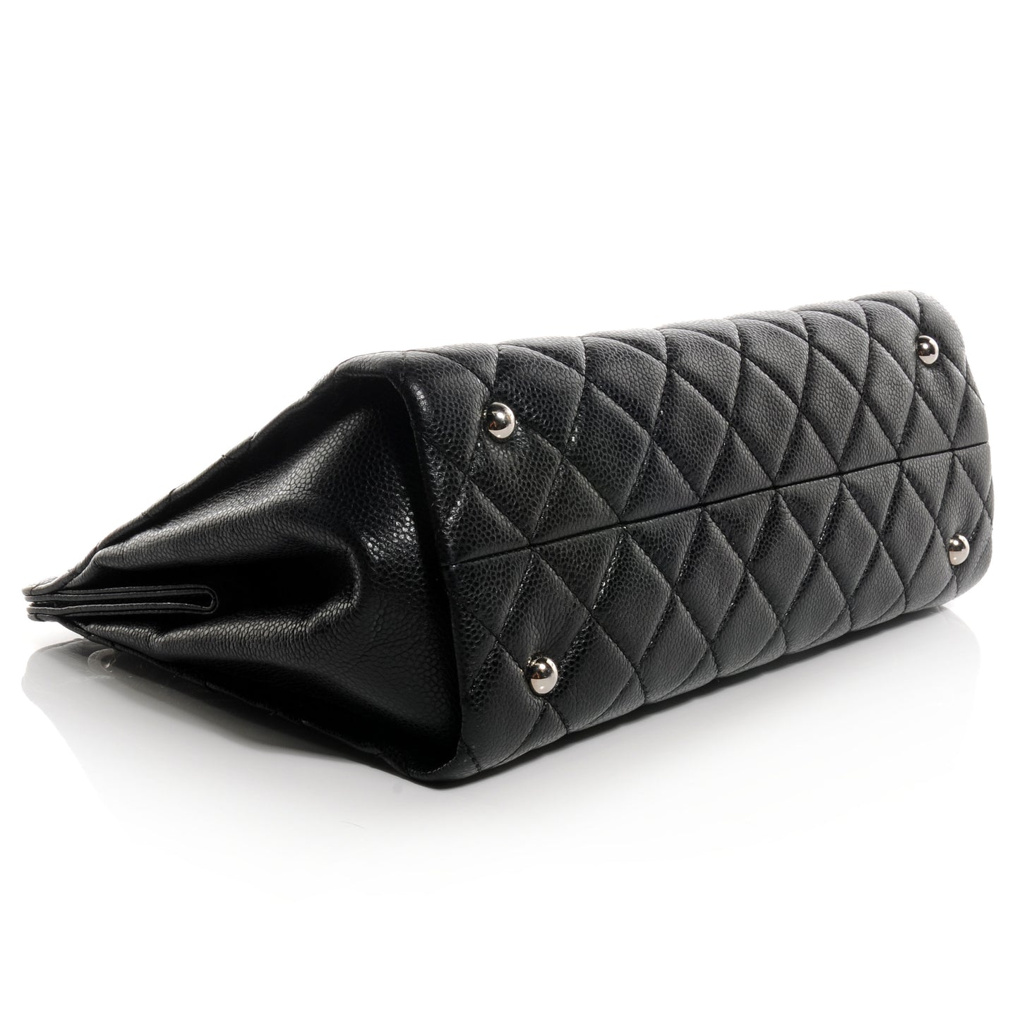 Caviar Timeless CC Shopping Tote Black