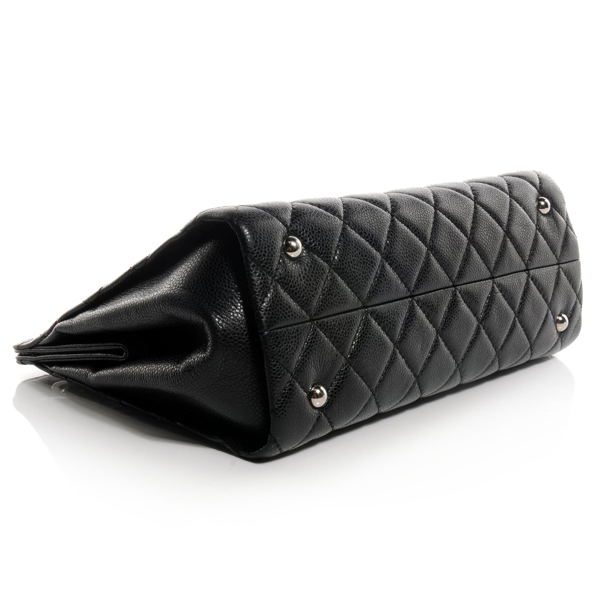Chanel Caviar Timeless CC Shopping Tote Black 4 of 9