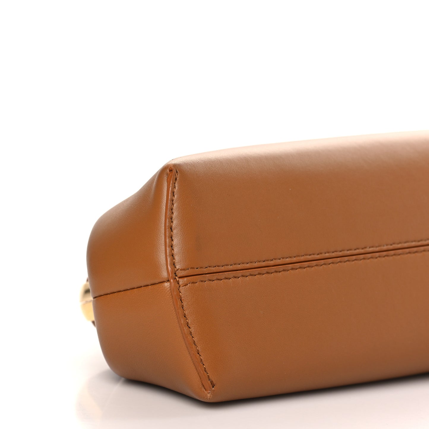 Shiny Nappa Small Fendi First Caramello