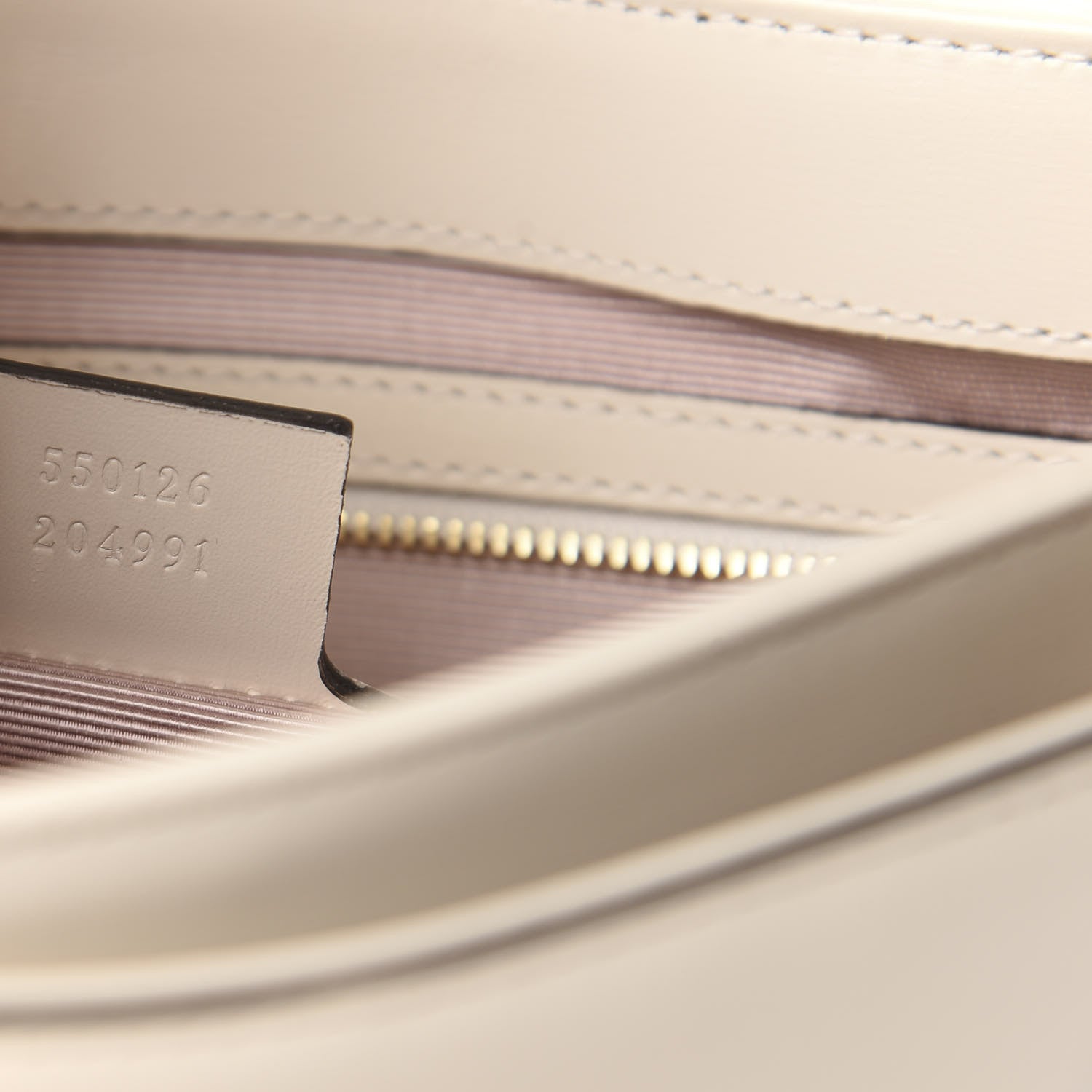 Gucci Calfskin Medium Arli Flap Shoulder Bag White 7 of 12