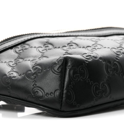 Gucci Guccissima Belt Bag Black Black 9 of 10