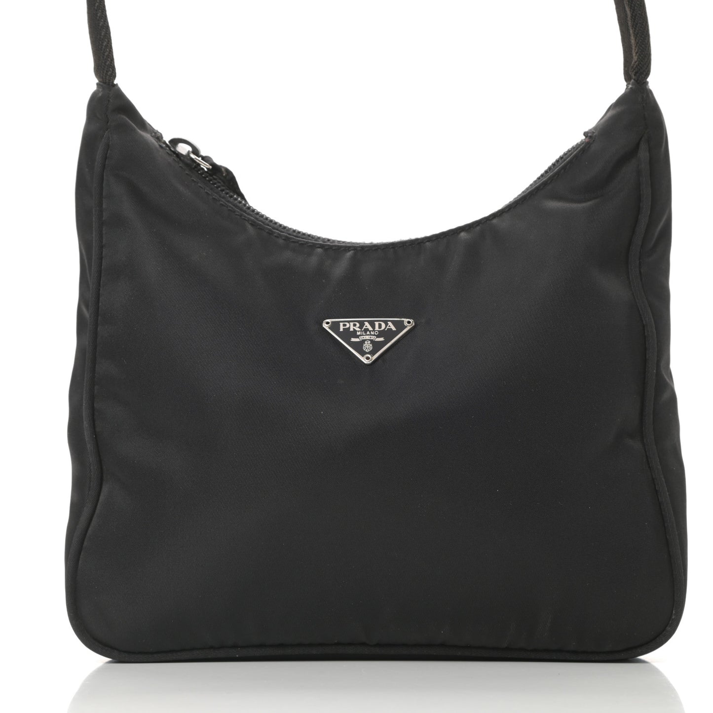 Tessuto Nylon Sport Shoulder Bag Black