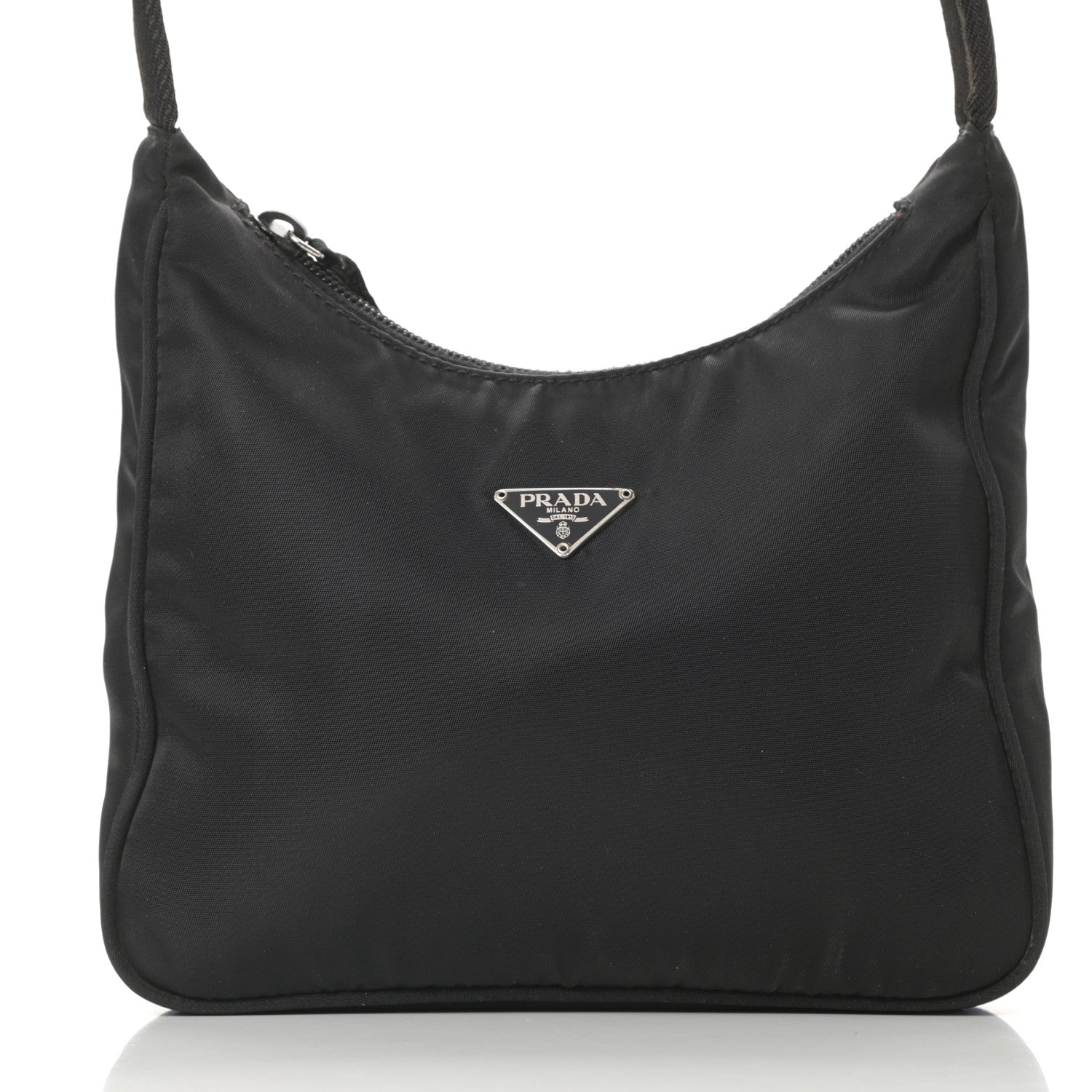 Prada Tessuto Nylon Sport Shoulder Bag Black 8 of 14