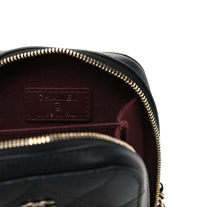 Chanel Caviar Quilted Zip Phone Case Black 8 of 10
