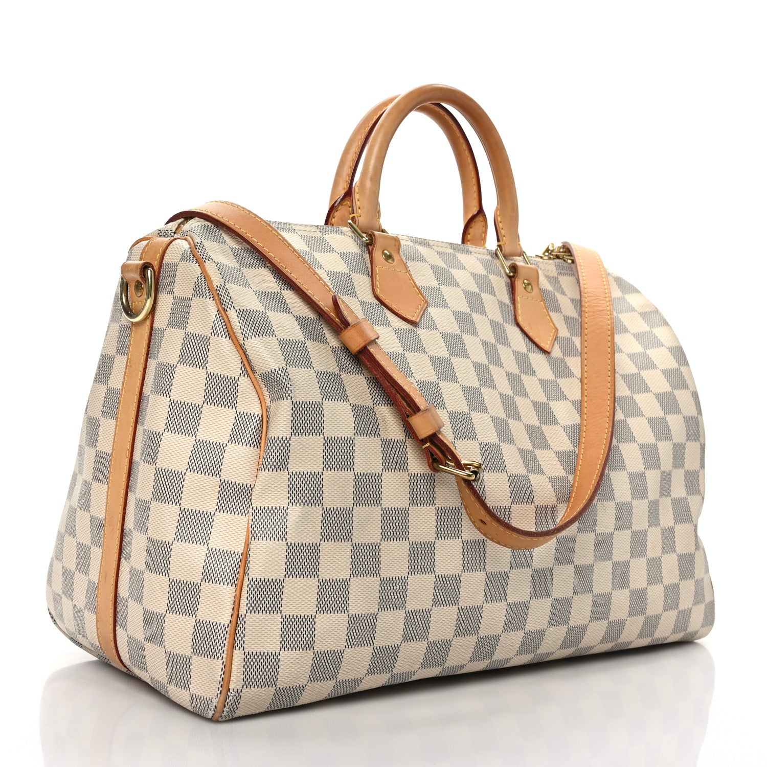 Louis Vuitton Damier Azur Speedy Bandouliere 35 3 of 11