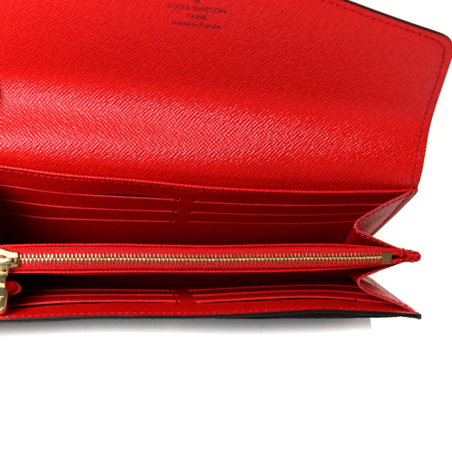 Louis Vuitton Monogram Sarah Wallet NM Coquelicot 4 of 7