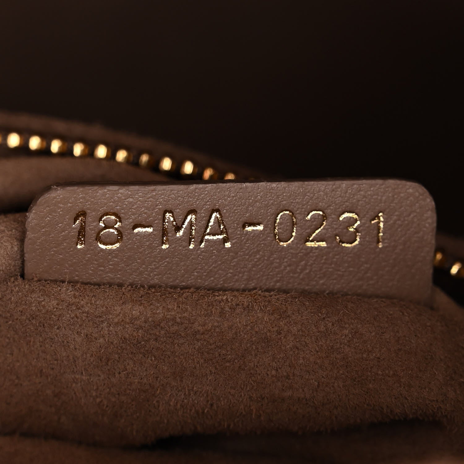 Christian Dior Lambskin Cannage Medium Lady Dior Warm Taupe 7 of 10