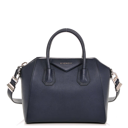 Givenchy Sugar Goatskin Small Antigona Navy 1 of 7