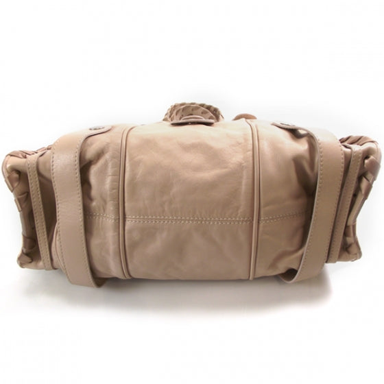 Chloe Calfskin Silverado Shoulder Bag Beige Rose 4 of 12