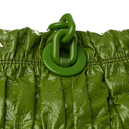Prada Vernice Gaufre Tote Green 18 of 18