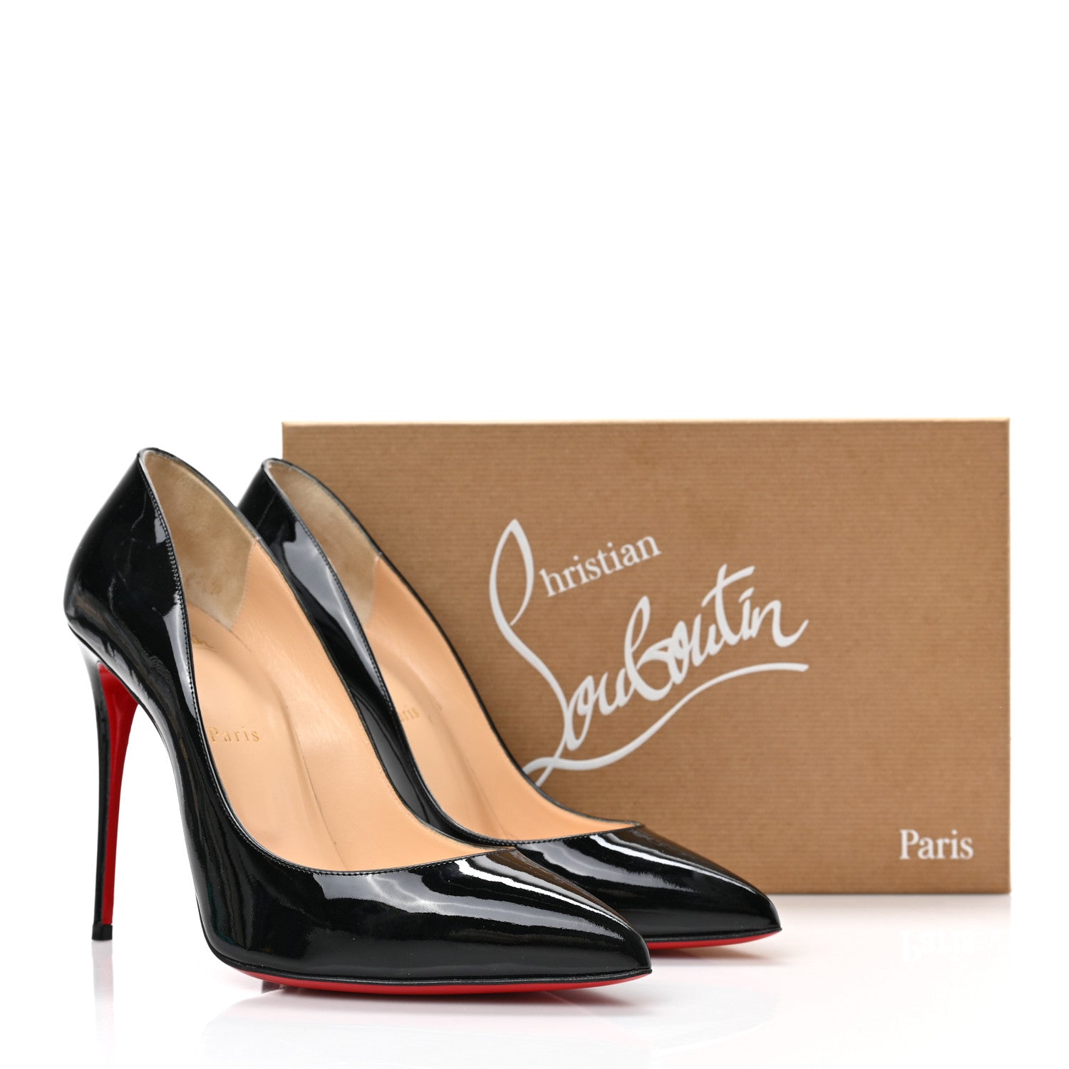 Christian Louboutin Patent Pigalle Follies 100 Pumps 40 Black 8 of 8