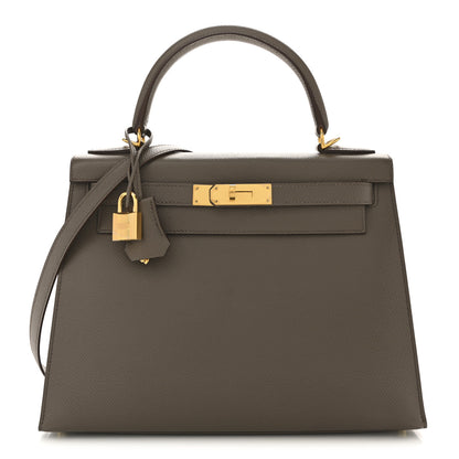 Hermes Epsom Kelly Sellier 28 Etain 1 of 18