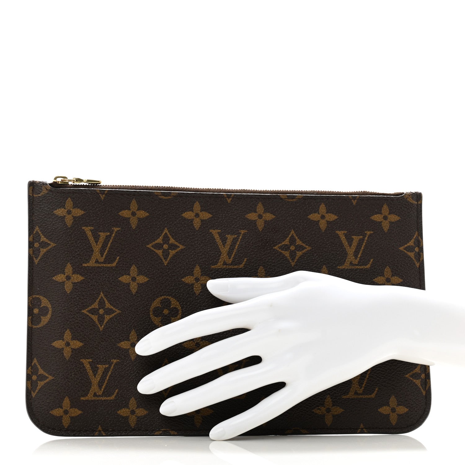 Louis Vuitton Monogram Neverfull MM GM Pochette 2 of 10