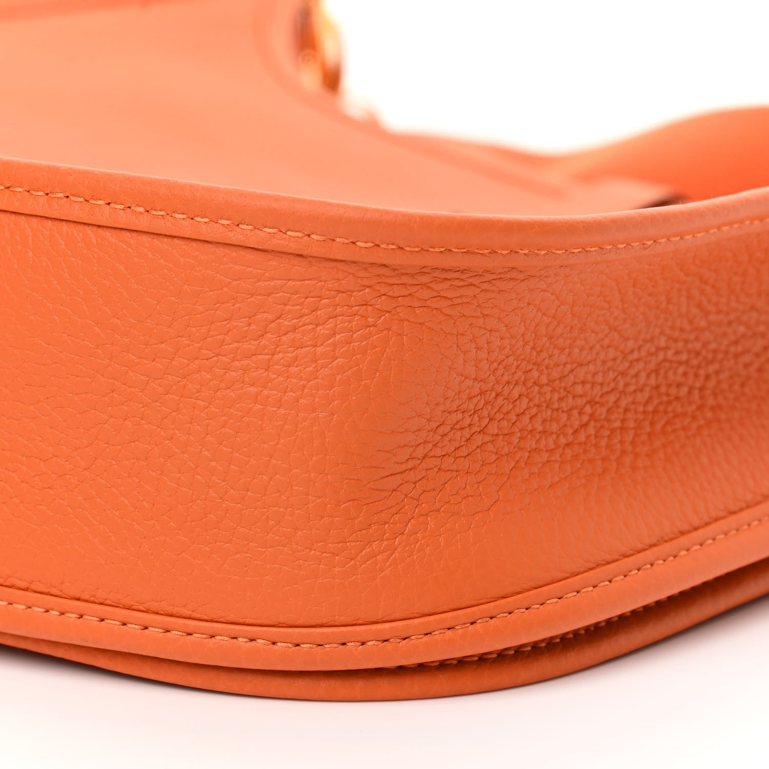 Hermes Taurillon Clemence Evelyne III PM Orange 11 of 13