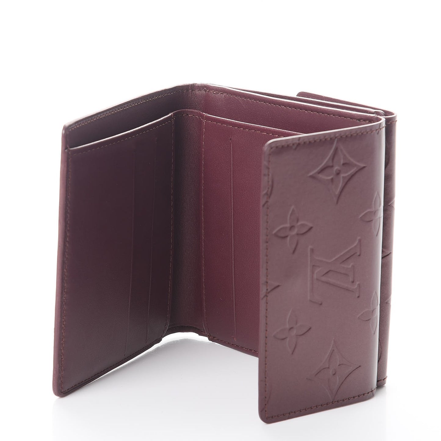 Mat Monogram Ludlow Wallet Violet
