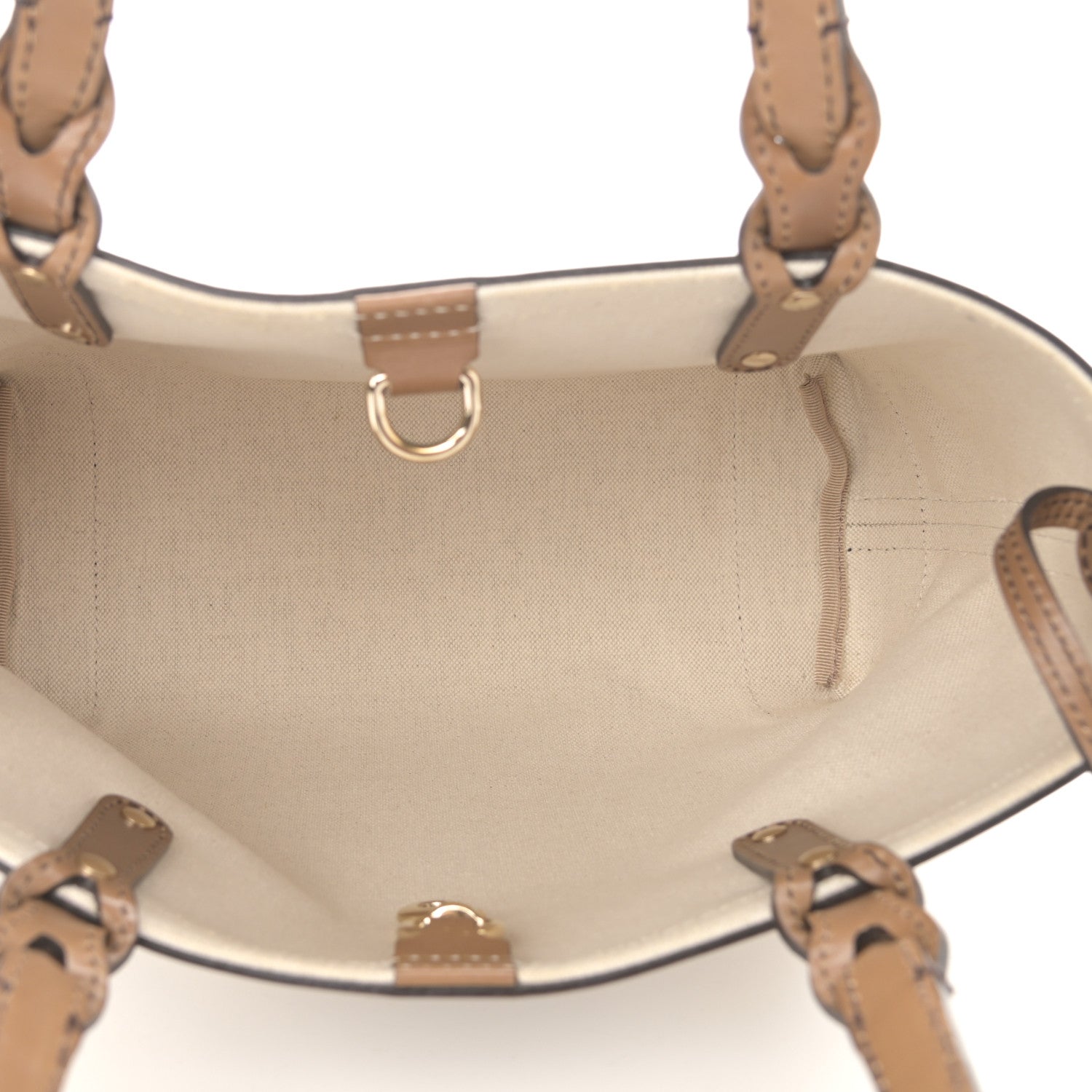 Gucci Monogram Small Craft Tote Light Brown 6 of 14