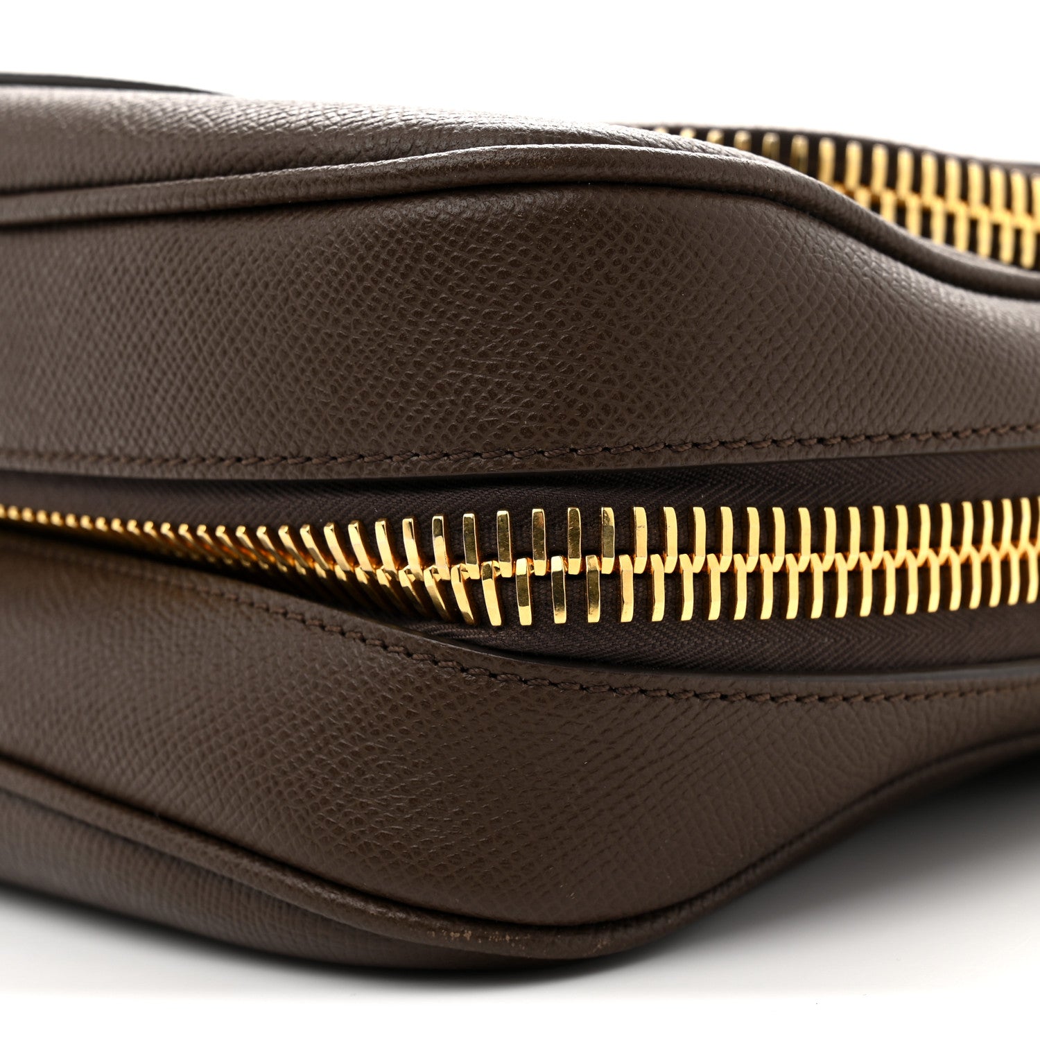 Tom Ford Grained Calfskin Medium Jennifer Crossbody Bag Brown 10 of 13
