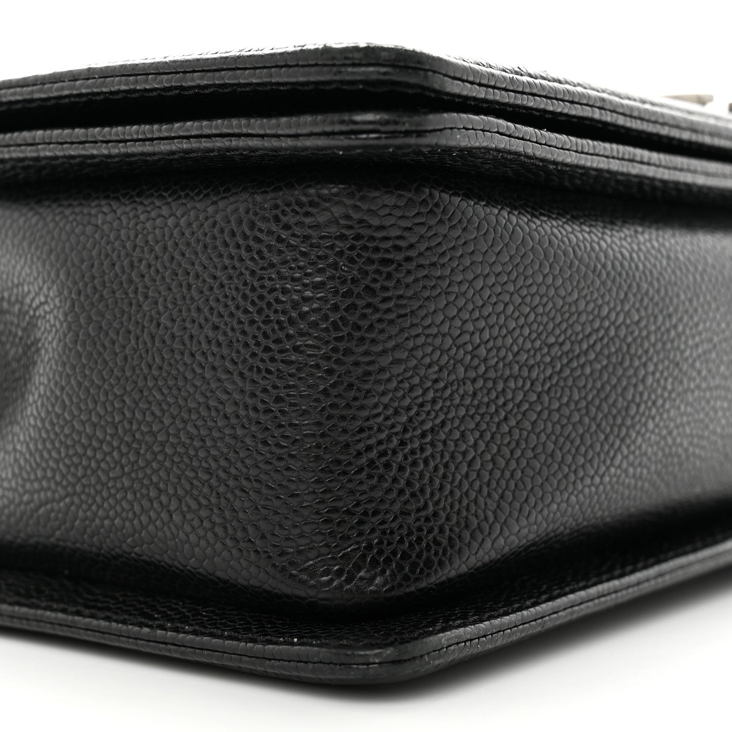 Caviar Quilted New Medium Boy Flap Black