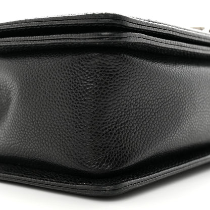 Chanel Caviar Quilted New Medium Boy Flap Black 9 of 10