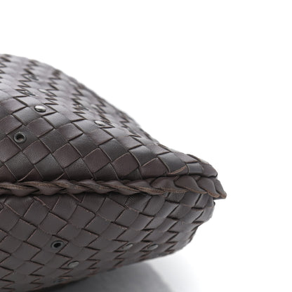 Bottega Veneta Nappa Intrecciato Studded Medium Veneta Hobo Ebano 10 of 10