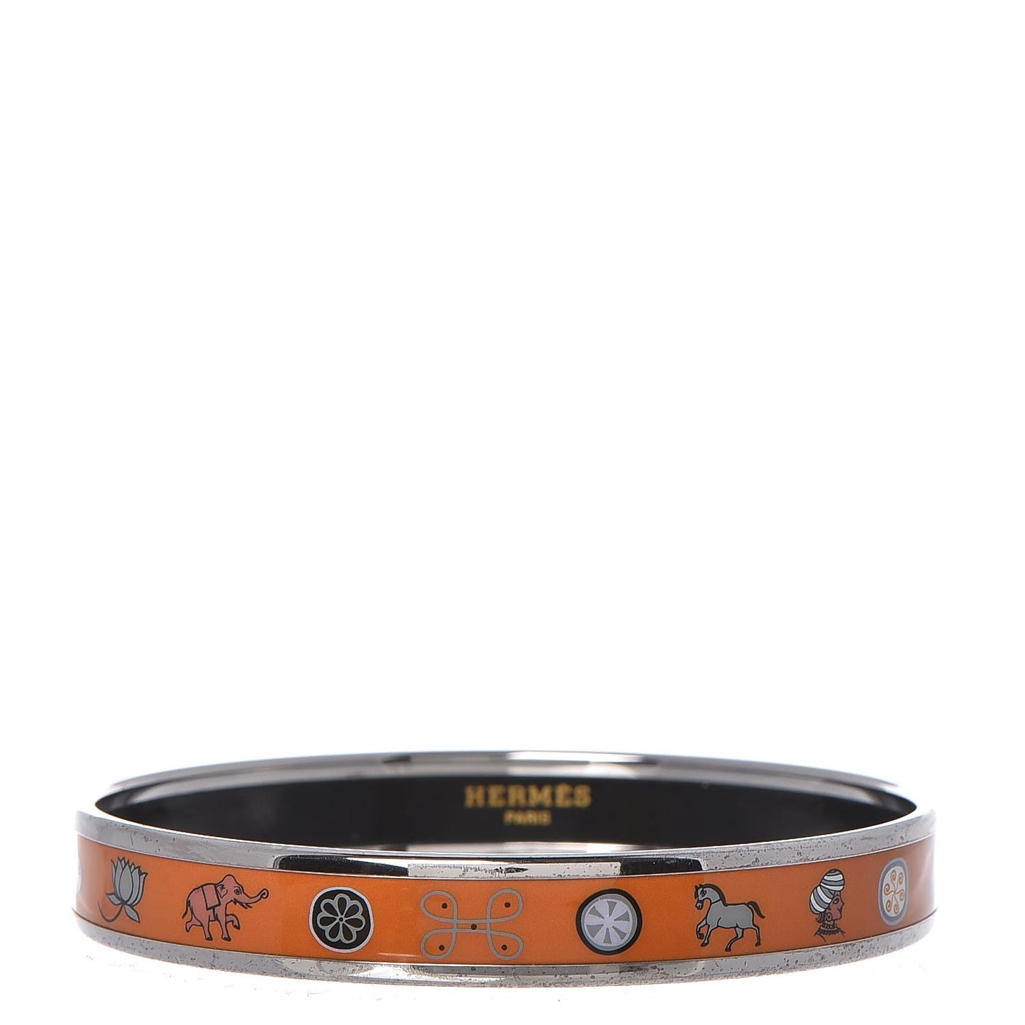 Enamel Printed Narrow Bracelet 70