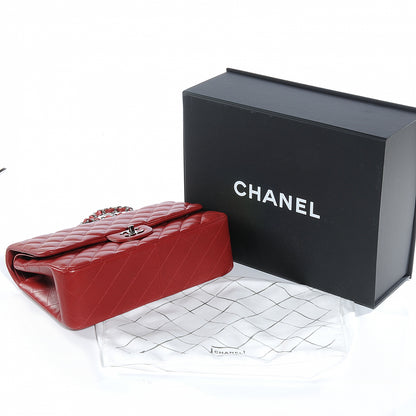 Chanel Lambskin Jumbo Double Flap Red 9 of 9