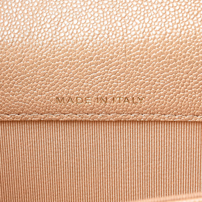 Chanel Iridescent Caviar Quilted Flap Card Holder Beige 7 of 9