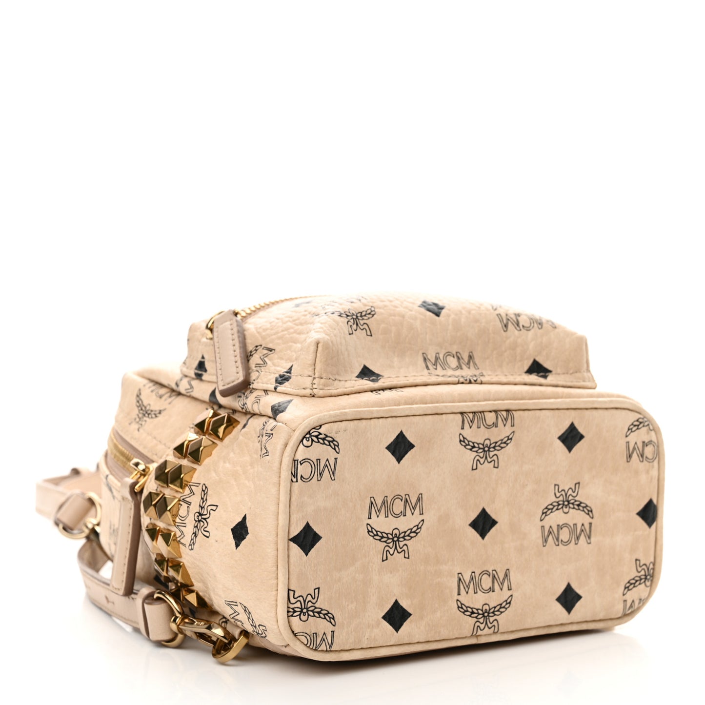 Visetos Side Stud X-Mini Stark Bebe Boo Backpack Beige