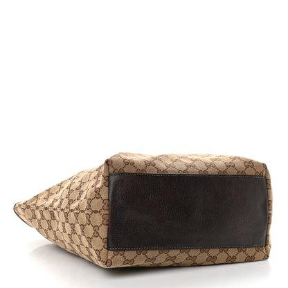 Gucci Monogram Charmy Tote Brown 4 of 9