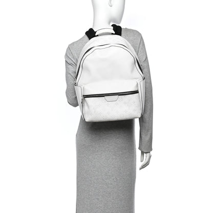 Louis Vuitton Taiga Monogram Discovery Backpack PM White 2 of 9
