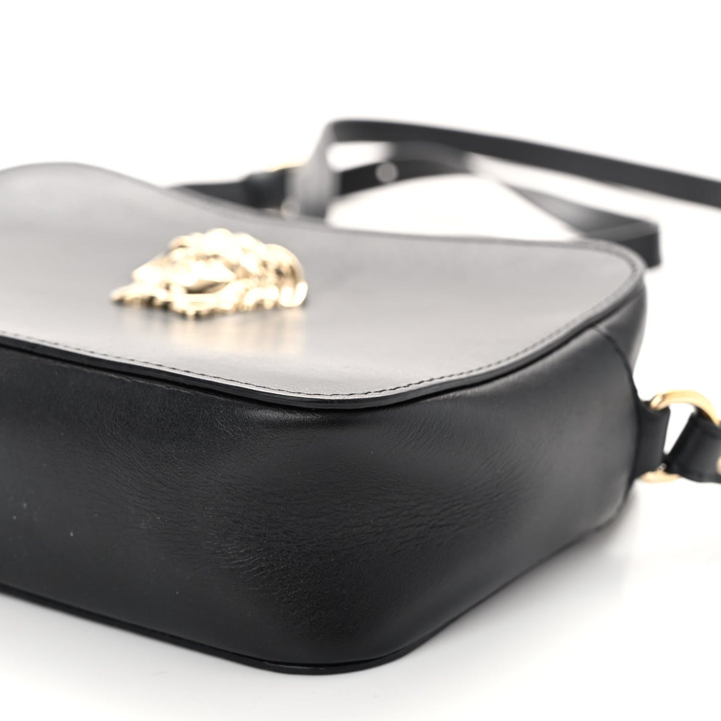 Calfskin Palazzo Camera Bag Black