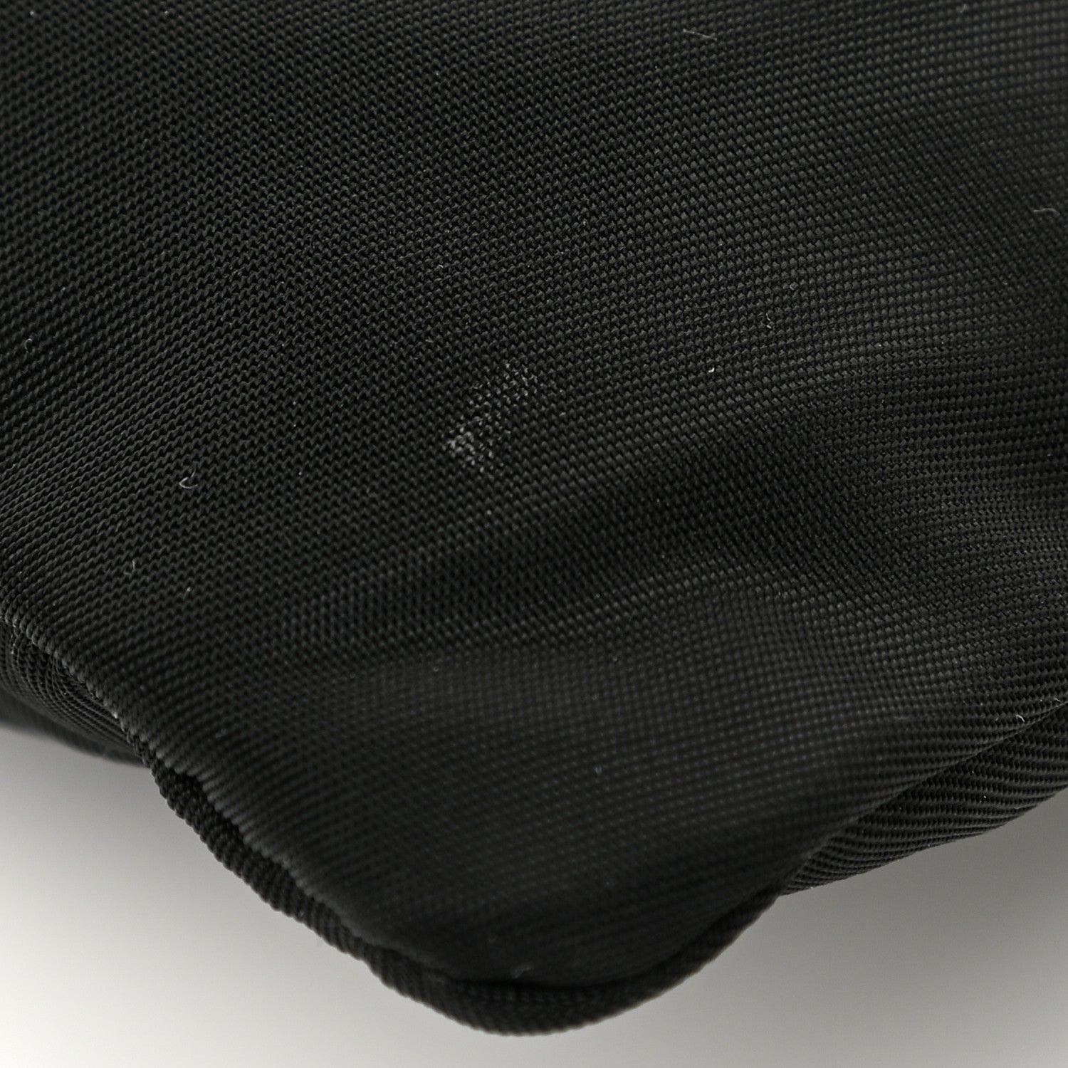 Prada Nylon Small Flat Messenger Bag Black 9 of 9