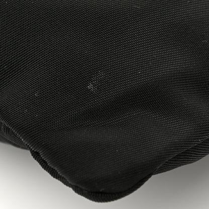 Prada Nylon Small Flat Messenger Bag Black 9 of 9