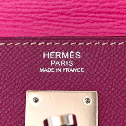Hermes Epsom Candy Kelly Retourne 32 Tosca Rose Tyrien 6 of 11